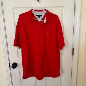 Tommy Hilfiger Red Short Sleeve Tee